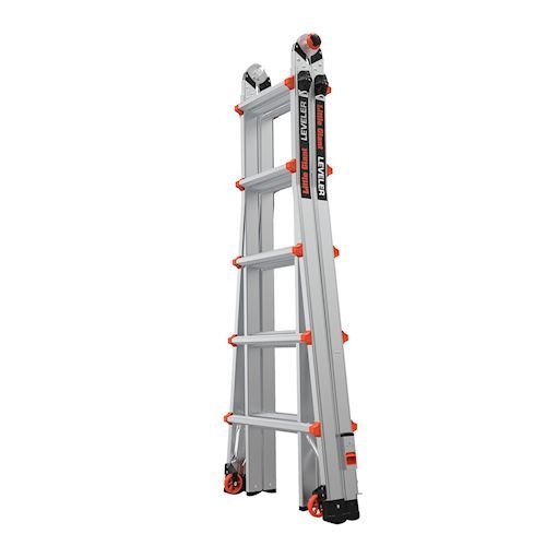 Teleskopický kloubový žebřík/štafle 4x5 příček Little Giant LEVELER M22 16522EN-801 - Obrázek 2
