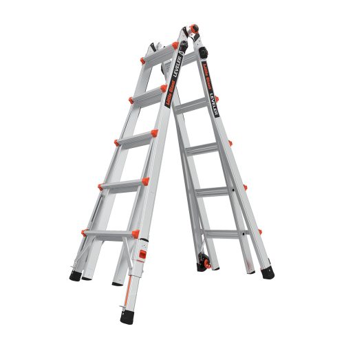Teleskopický kloubový žebřík/štafle 4x5 příček Little Giant LEVELER M22 16522EN-801