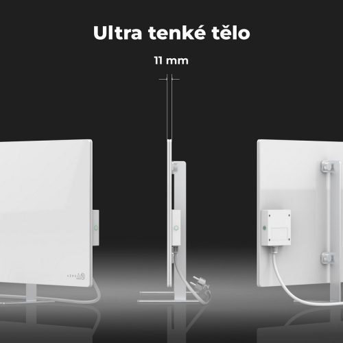 Teplovzdušný infra konvektor AENO GH1S 700W AGH0001S WiFi bílý - Obrázek 2