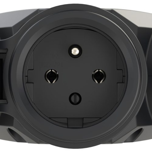 Trojzásuvka gumová 230V/16A PCE Taurus 243711-sr - Obrázek 2