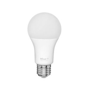 Trust Smart WiFi LED RGB&white ambience Bulb E27 - barevná