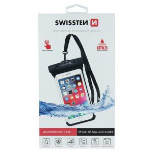 VODOTĚSNÉ POUZDRO SWISSTEN WATERPROOF ČERNÉ 32900800