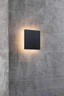 Venkovní nástěnné LED svítidlo NORDLUX Artego Square IP54 8W 3000K černá 46951003 - Obrázek 2