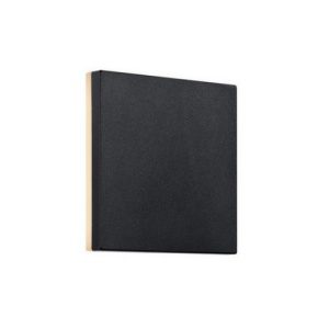 Venkovní nástěnné LED svítidlo NORDLUX Artego Square IP54 8W 3000K černá 46951003