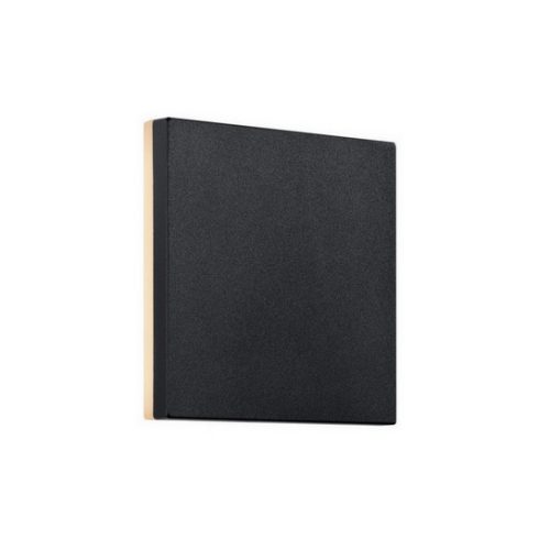 Venkovní nástěnné LED svítidlo NORDLUX Artego Square IP54 8W 3000K černá 46951003