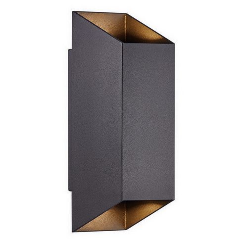 Venkovní nástěnné svítidlo NORDLUX Nico Square 22 IP54 GU10 2x70W černá 2218221003