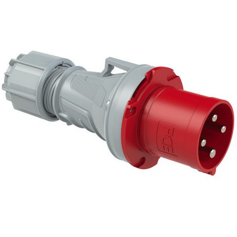 Vidlice PCE 0341-6 63A/4P/400V IP44