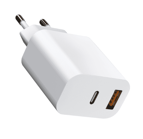 Výkonná nabíječka dual USB-A + USB-C 30W - EGA C301