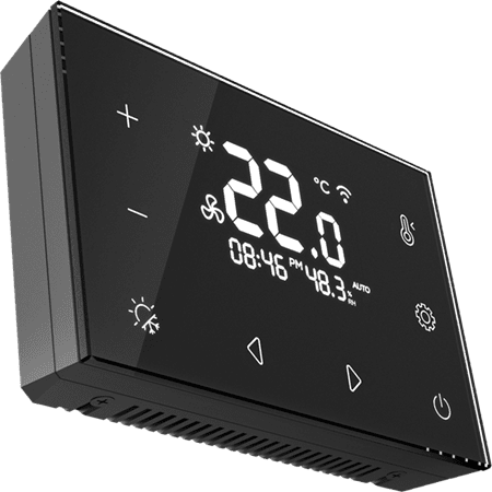 WiFi skleněný zónový termostat INELS Elko EP RFTC-7/B 9416 černý - Obrázek 2
