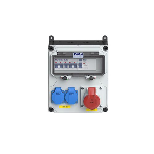 Zásuvková skříň VARIABOX SC 51 022 VB.01 jištěná s chráničem - Obrázek 2