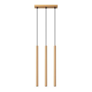 Závěsná lampa SOLLUX PASTELO 3L zlatá G9 3x8W bez žárovky SL.1171