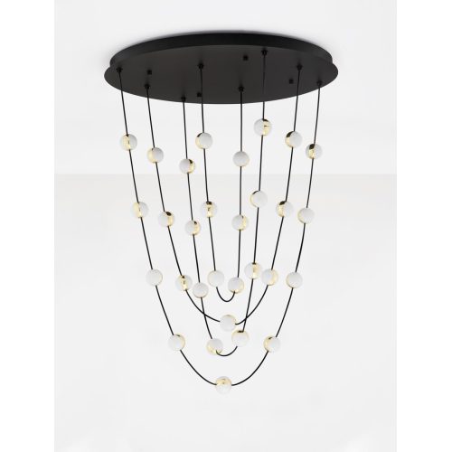 Závěsné LED svítidlo NOVA LUCE ALCINOE 102W 3000K 9511019 stmívatelné Triac - Obrázek 2