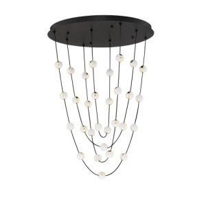 Závěsné LED svítidlo NOVA LUCE ALCINOE 102W 3000K 9511019 stmívatelné Triac