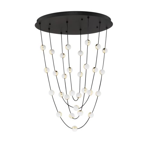 Závěsné LED svítidlo NOVA LUCE ALCINOE 102W 3000K 9511019 stmívatelné Triac