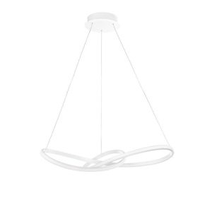 Závěsné LED svítidlo NOVA LUCE FUSION 53W 3000K bílé 1701101001