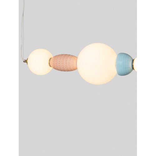 Závěsné LED svítidlo NOVA LUCE ORBIE 28W 3000K keramika a sklo 9009352 - Obrázek 2
