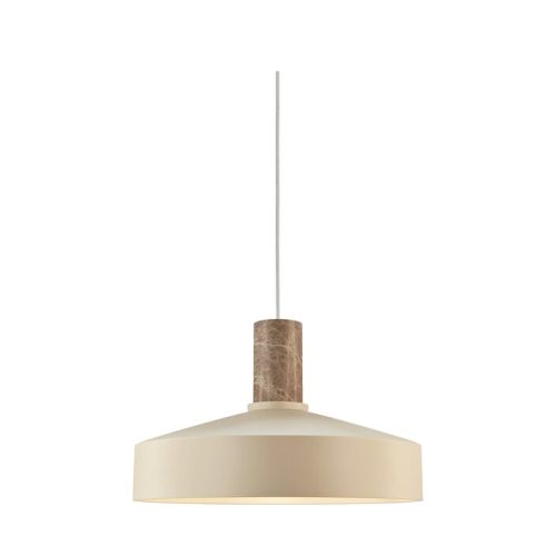Závěsné svítidlo NORDLUX Elvas E27 1x60W béžová (mramor) 2512013009