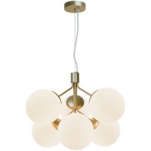 Závěsné svítidlo NORDLUX Ivona 62 E27 6x28W mosaz 2112163035