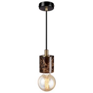Závěsné svítidlo NORDLUX Siv E27 1x60W hnědý mramor 45883018