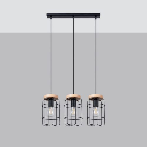 Závěsné svítidlo SOLLUX GOTTO 3L E27 3x15W bez žárovky SL.1264 - Obrázek 2