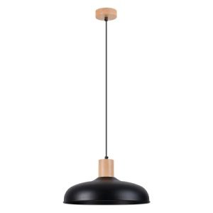 Závěsné svítidlo SOLLUX INDY černé E27 1x15W bez žárovky SL.1324