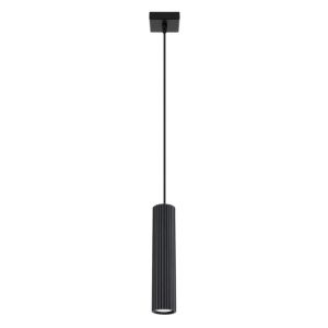 Závěsné svítidlo SOLLUX KARBON 1 černá GU10 1x10W bez žárovky SL.1573