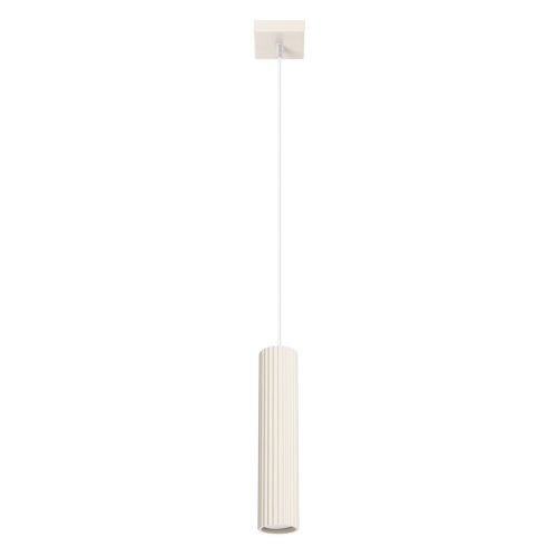 Závěsné svítidlo SOLLUX KARBON 1 krémová GU10 1x10W bez žárovky SL.1592