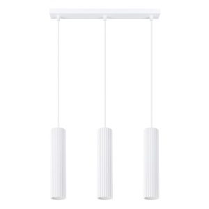 Závěsné svítidlo SOLLUX KARBON 3L bílá GU10 3x10W bez žárovek SL.1537