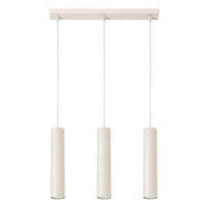 Závěsné svítidlo SOLLUX LAGOS 3L krémová GU10 3x10W bez žárovek SL.1481