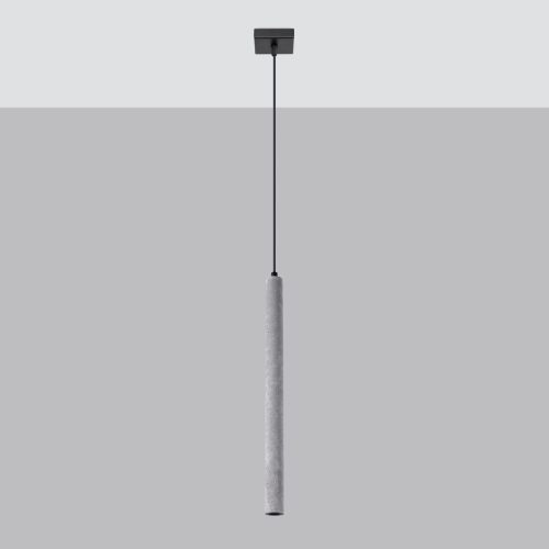 Závěsné svítidlo SOLLUX PASTELO 1 beton G9 1x8W bez žárovky SL.1271 - Obrázek 2