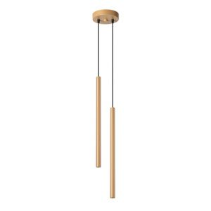 Závěsné svítidlo SOLLUX PASTELO 2 zlaté G9 2x8W bez žárovky SL.1305