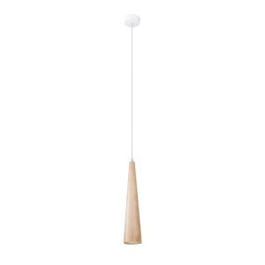 Závěsné svítidlo SOLLUX SULA 1 přírodní dřevo GU10 1x40W bez žárovky SL.1100