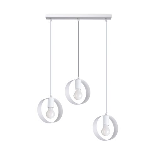 Závěsné svítidlo SOLLUX TITRAN 3 bílé E27 3x60W bez žárovky SL.1138