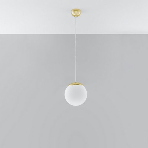 Závěsné svítidlo SOLLUX UGO 20 zlaté E27 1x60W bez žárovky SL.0715 - Obrázek 2