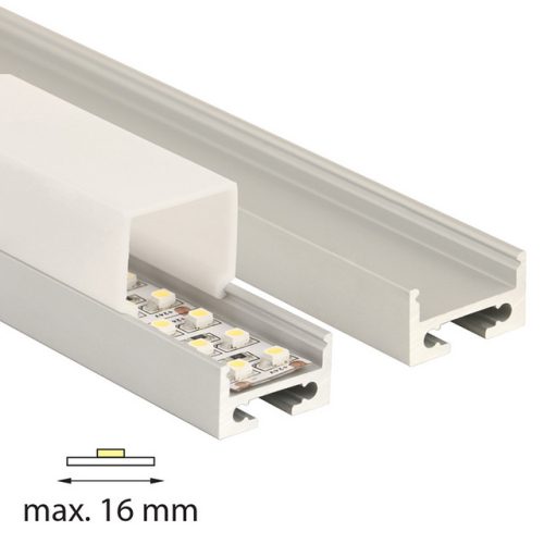 Závěsný hliníkový profil McLED ZR 20x27mm s mléčným difuzorem 2m ML-761.018.43.2 - Obrázek 2