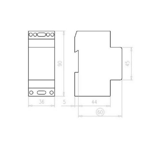 Zvonkový transformátor EATON TR-G3/18 230V/4/8/12VAC 18VA 272483 - Obrázek 2