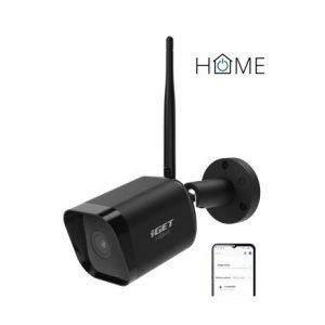 iGET HOME Camera CS6 Black - WiFi IP FullHD 1080p kamera