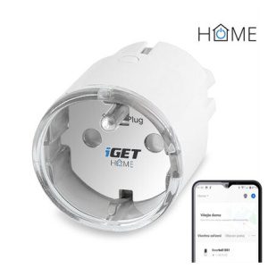 iGET HOME Power 1 - WiFi chytrá zásuvka 230V