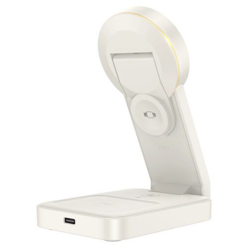 3v1 bezdrátová MagSafe nabíječka Černá - Hoco CQ3 - Obrázek 2