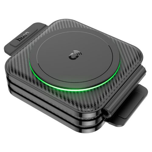 3v1 bezdrátová MagSafe nabíječka Černá - Hoco CQ4 - Obrázek 2