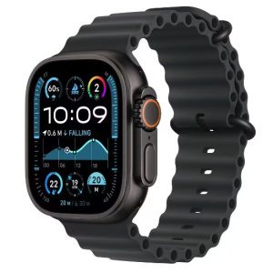 Apple Watch Ultra 2 GPS + Cellular 49mm (Nerozbaleno) Titánová s modro-černým trailovým tahem - M/L