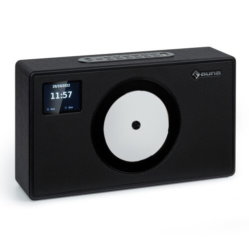 Auna Vertico Swing DAB | DAB+ rádio se Swing CD přehrávačem | FM/DAB+ | AUX | BT | USB