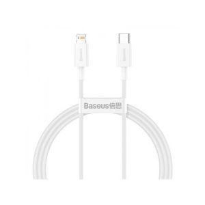 Baseus datový kabel Superior USB-C/Lightning 1m 20W bílý 6953156205314
