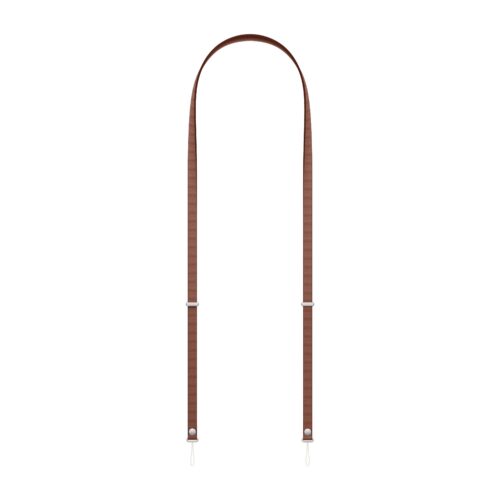 Crossbody popruh Apple - siensky hnědý
