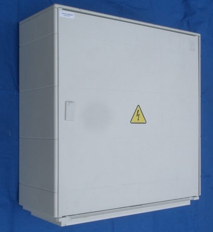 Elektroměrový rozvaděč pro fotovoltaiku DCK ER222/NVP7P 63A/QM s vypínačem šedý pro ČEZ