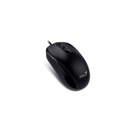 GENIUS DX-110/Kancelářská/Optická/1 000 DPI/Drátová USB/Černá 31010116107