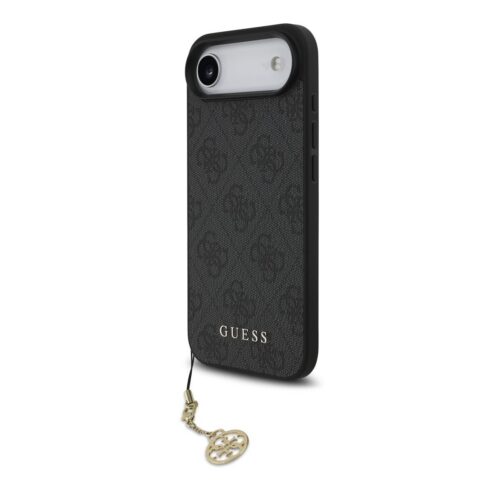 Guess 4G Charm MagSafe Zadní Kryt pro iPhone Air Tone on Tone Grey GUHMP17MGF4GCK