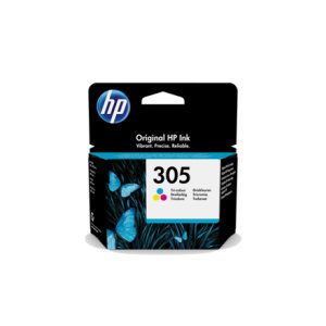 HP Tříbarevná originální inkoustová kazeta 305