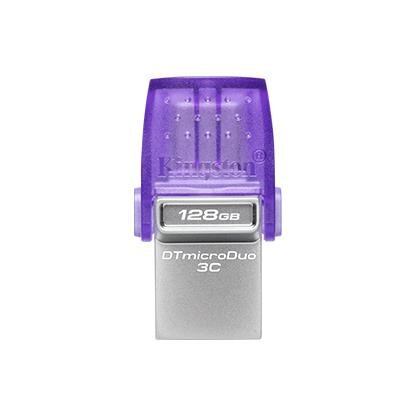 Kingston DataTraveler MicroDuo 3C/128GB/USB 3.2/USB-A + USB-C/Fialová DTDUO3CG3/128GB - Obrázek 4
