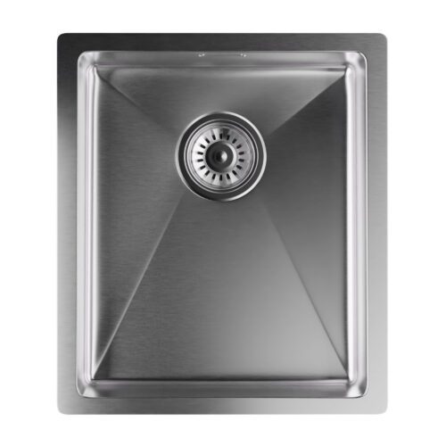 Klarstein TitanSteel Kuchyňský dřez 45 x 39 cm (DxŠ) s povrchem odolný vůči rzi